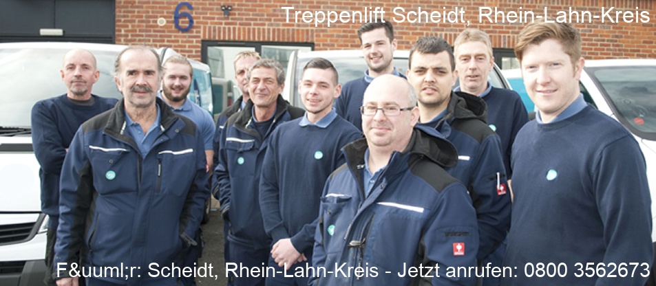 Treppenlift  Scheidt, Rhein-Lahn-Kreis